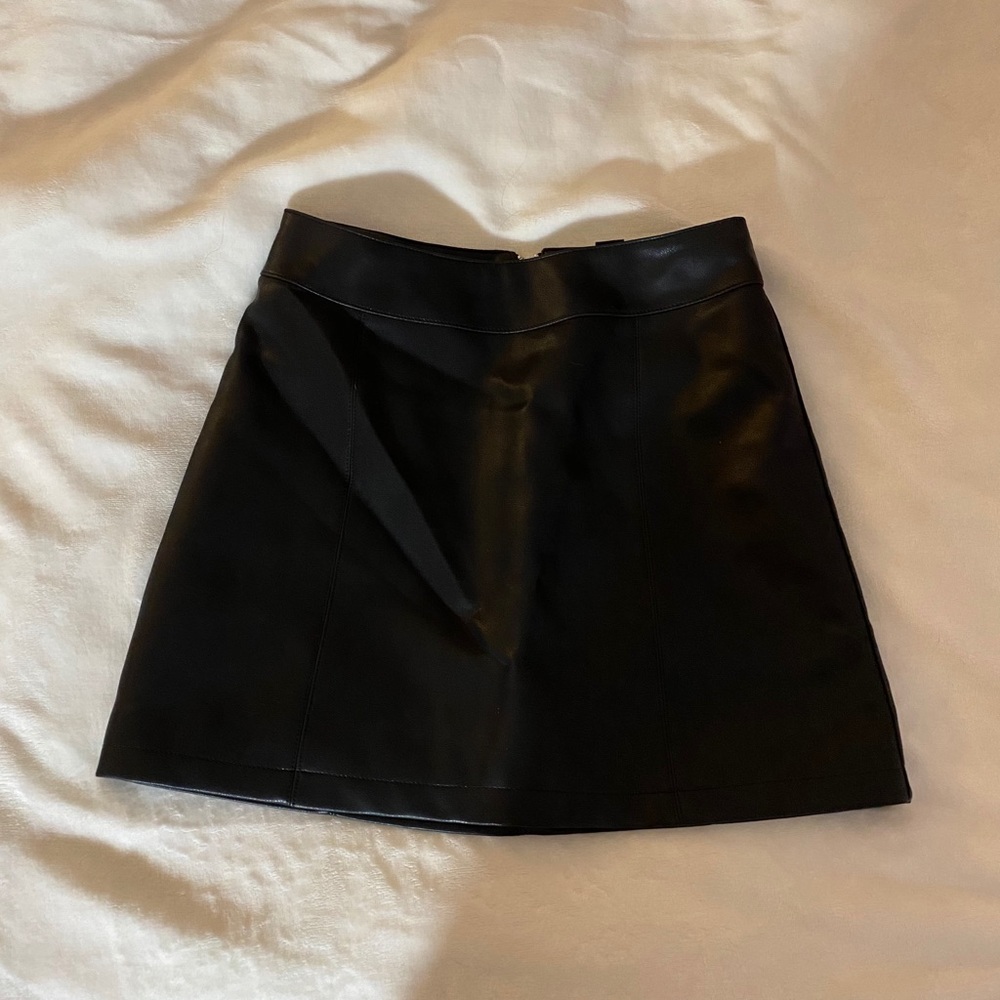 Forever 21 Leather Skirt - S